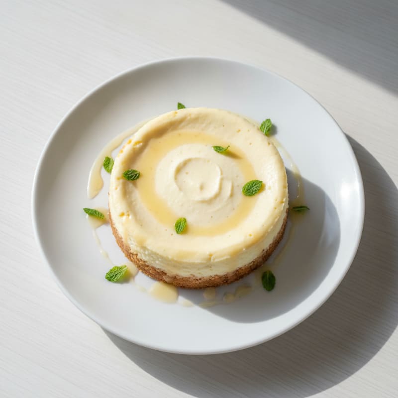 Creamy Greek Yogurt Protein Cheesecake