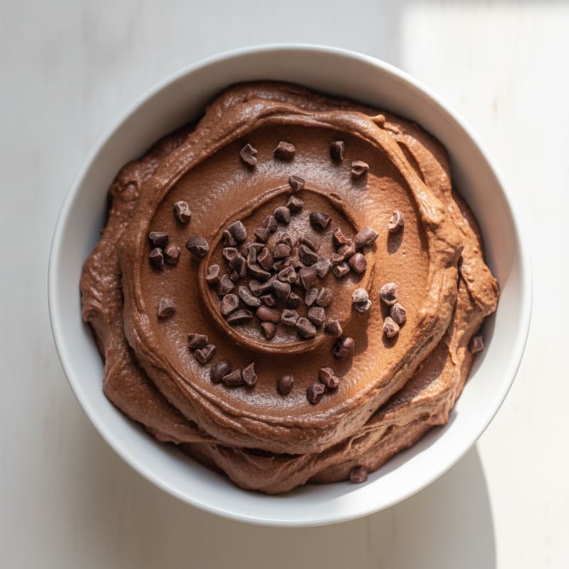 High-Protein Yogurt Chocolate Mousse