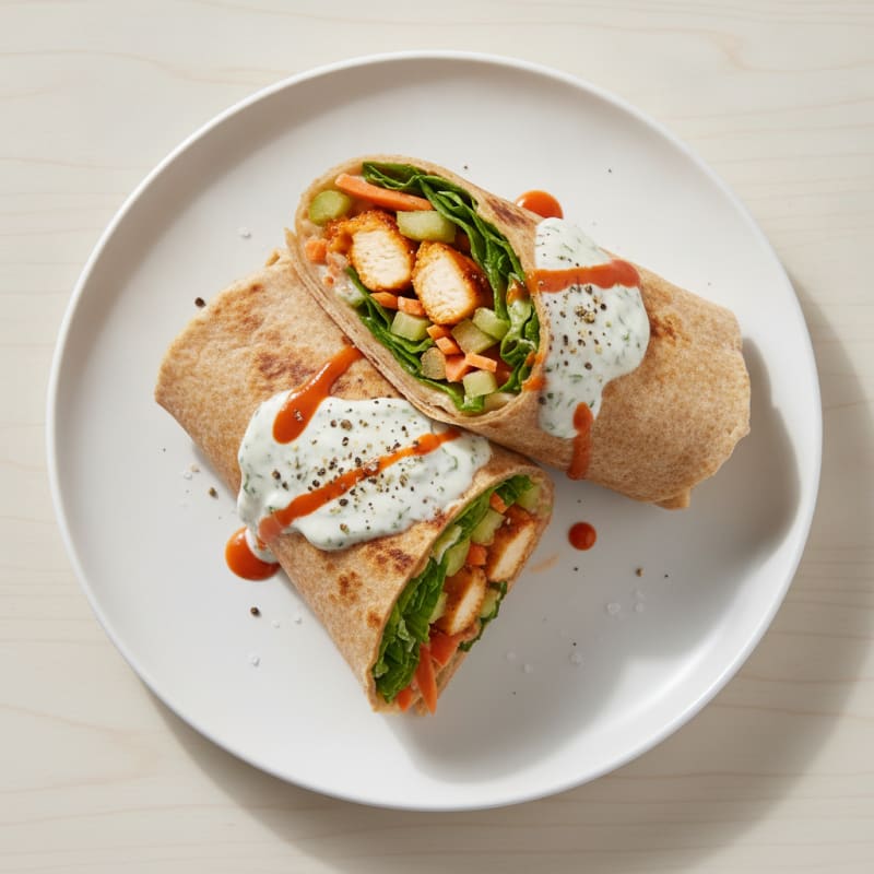 Buffalo Ranch Chicken Wrap
