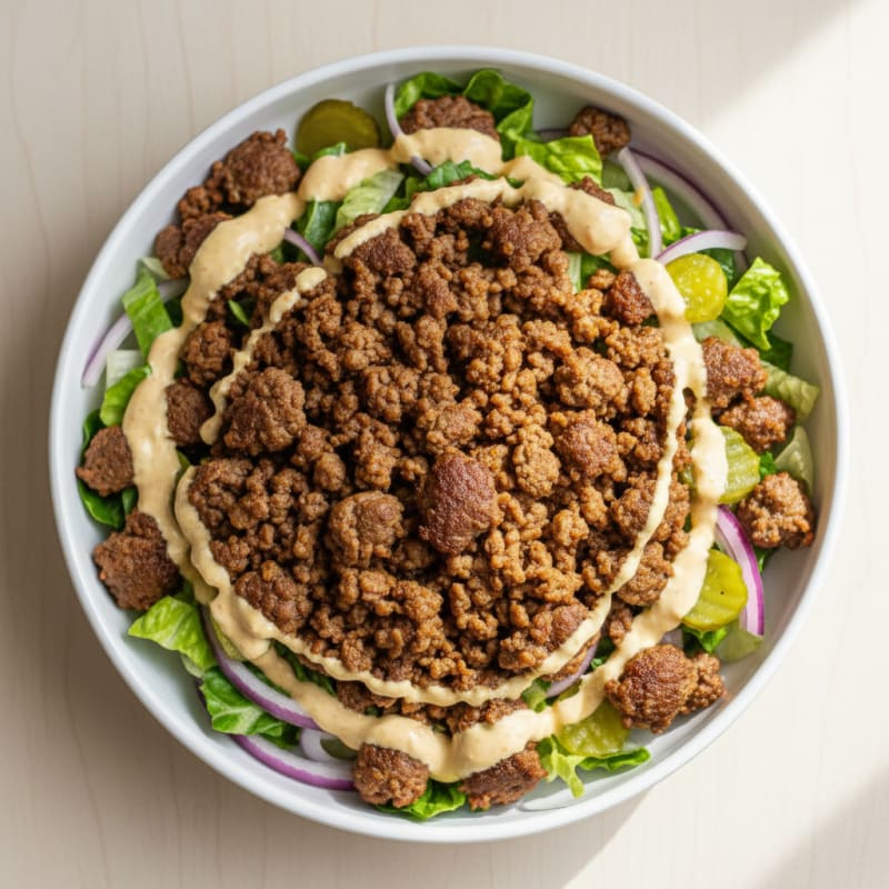 Crispy Beef and Special Sauce Bowl