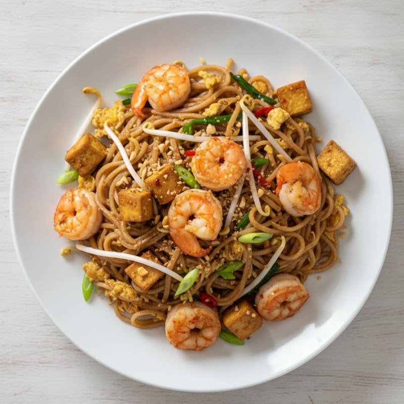 Shrimp Pad Thai Noodles