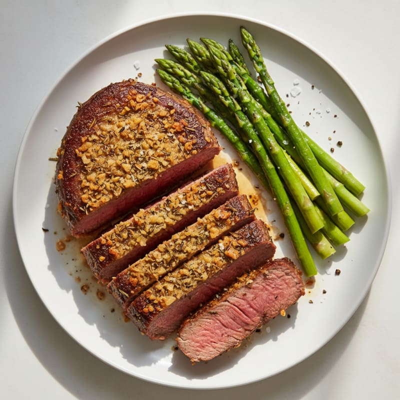 Garlic Herb-Crusted Tri-Tip Roast