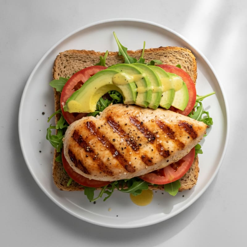 Grilled Chicken and Avocado Sandwich