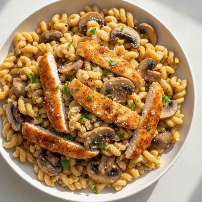 Truffle Mushroom Pasta