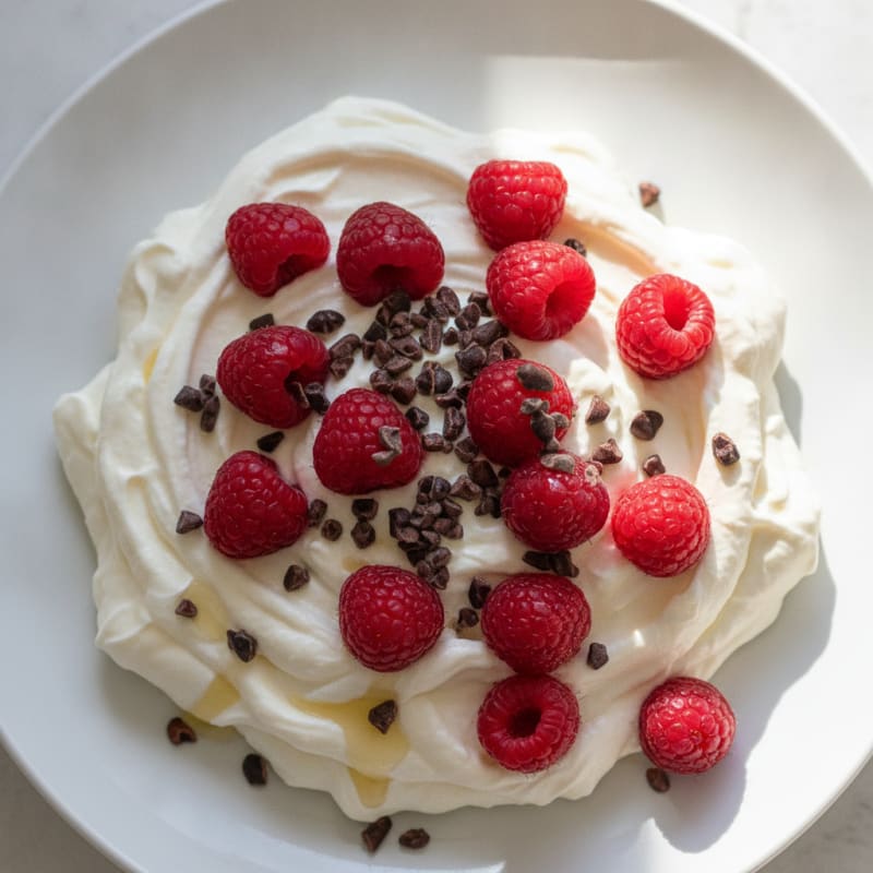 Silky Greek Yogurt Protein Mousse with Berries