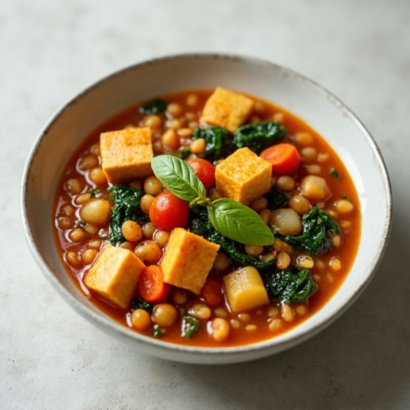Herb-Spiced Lentil and Vegetable Stew