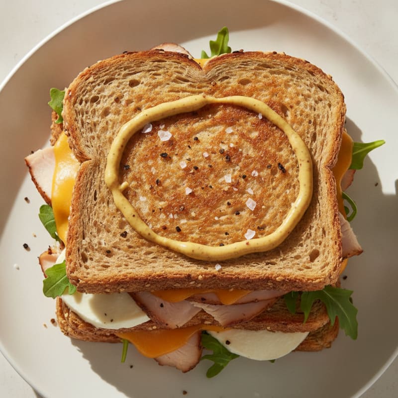Gourmet Triple-Decker Grilled Cheese