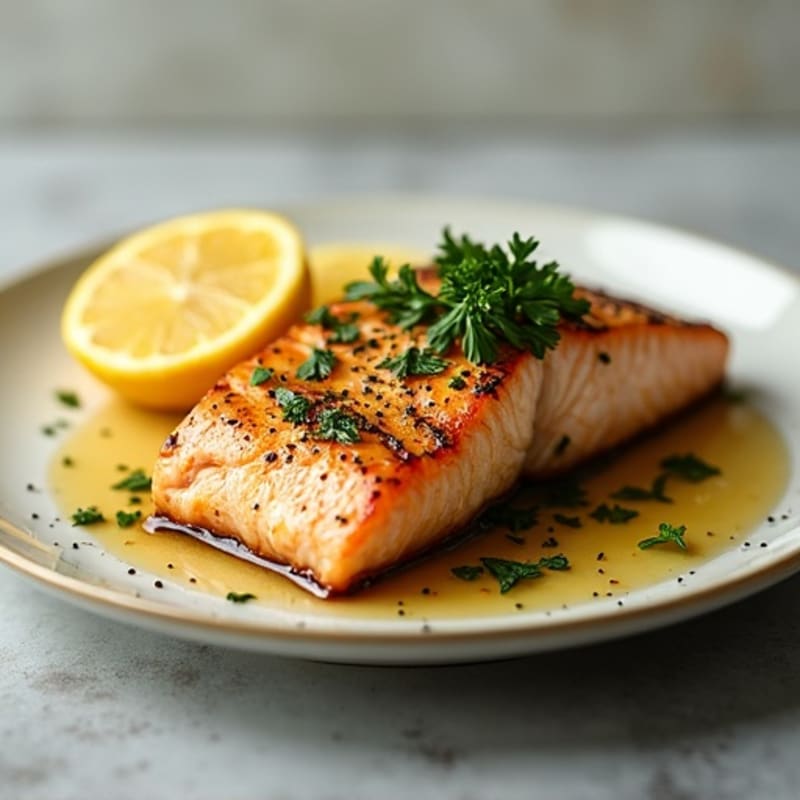 Lemon Herb Grilled Salmon