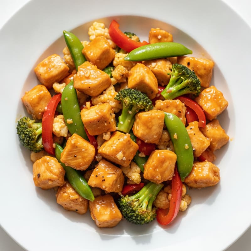 Orange Glazed Chicken Stir-Fry