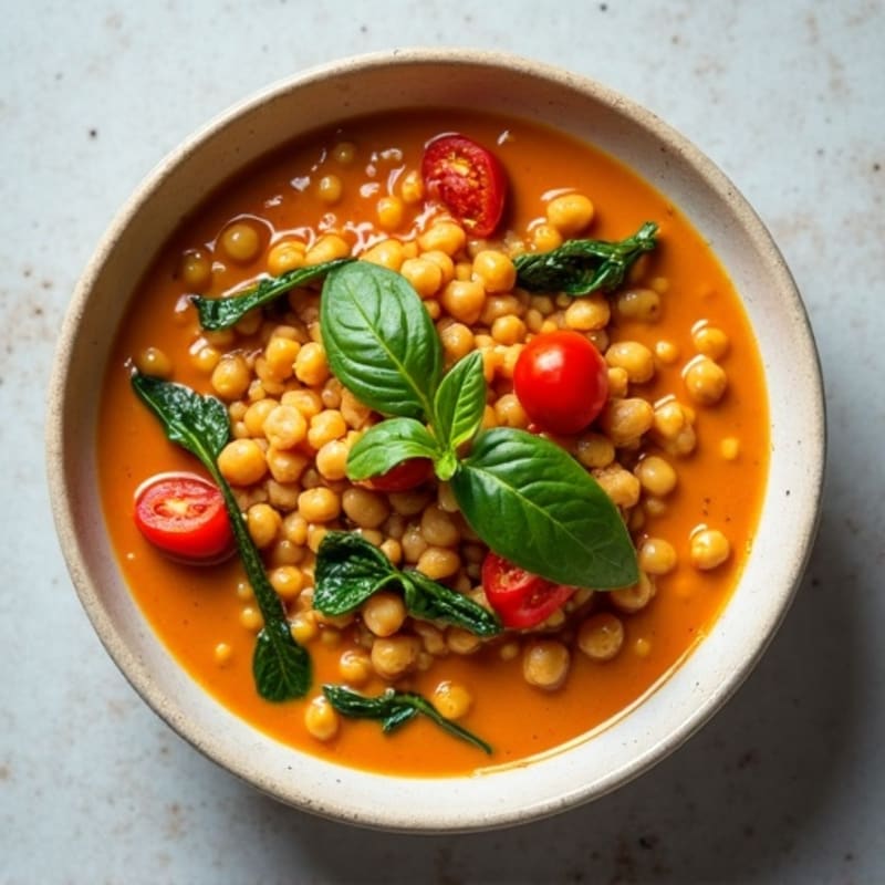 Creamy Coconut Red Lentil Curry