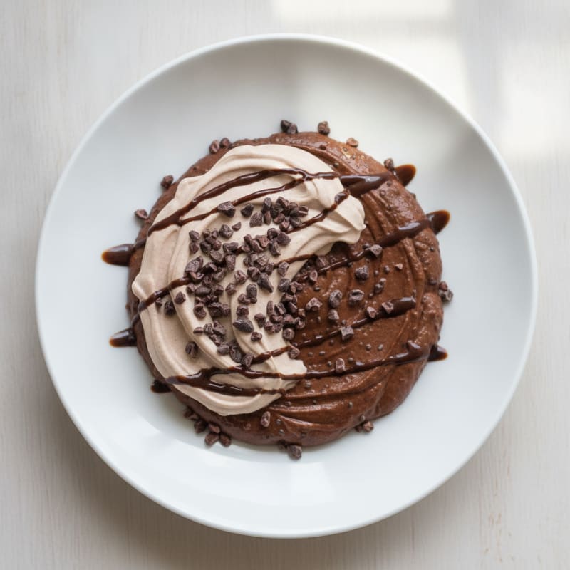 Silky Chocolate Protein Pudding with Greek Yogurt