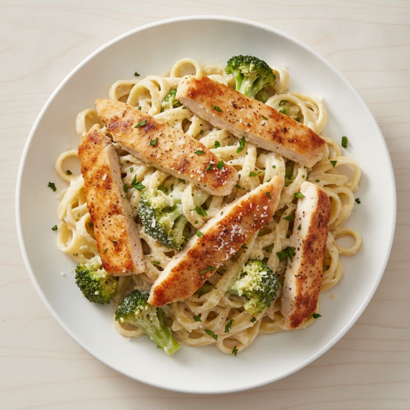 Chicken Alfredo Fettuccine Pasta