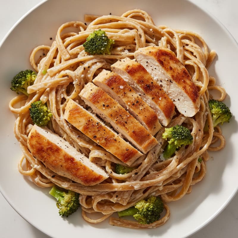 Chicken Alfredo Fettuccine Pasta