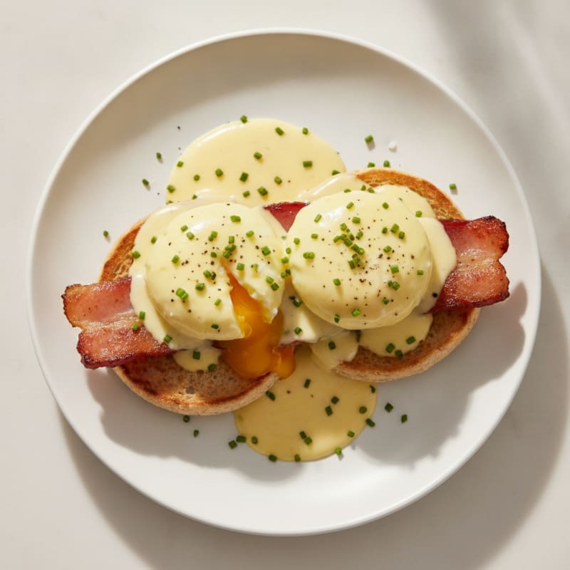 Classic Eggs Benedict with Hollandaise