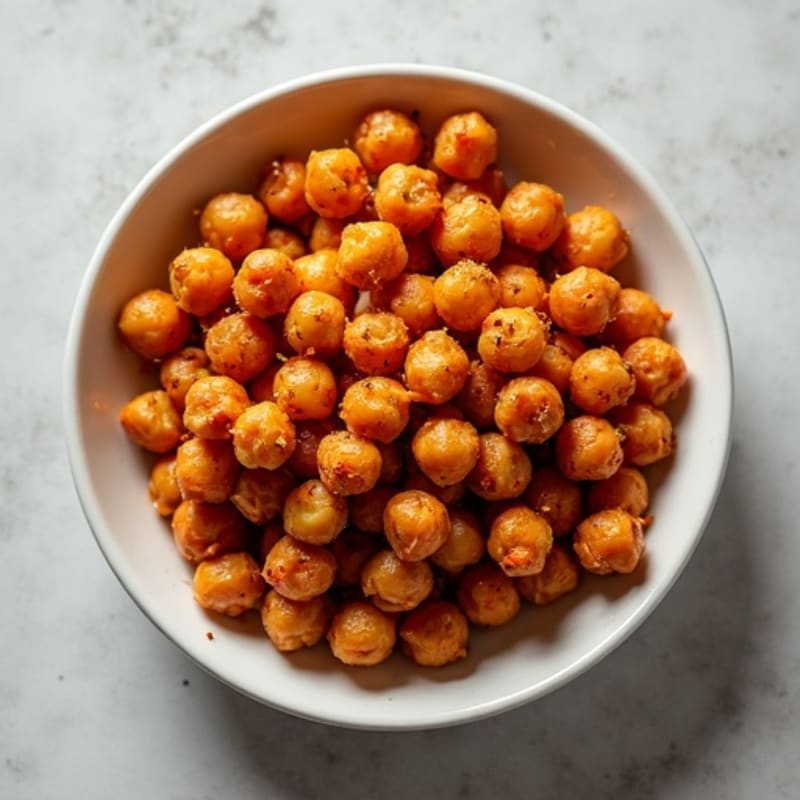 Crispy Roasted Chickpeas with Savory Spices