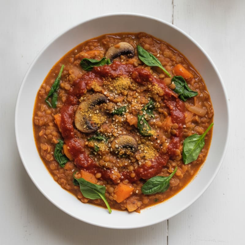 Hearty Lentil and Vegetable Stew