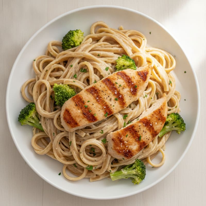 Chicken Alfredo Fettuccine Pasta