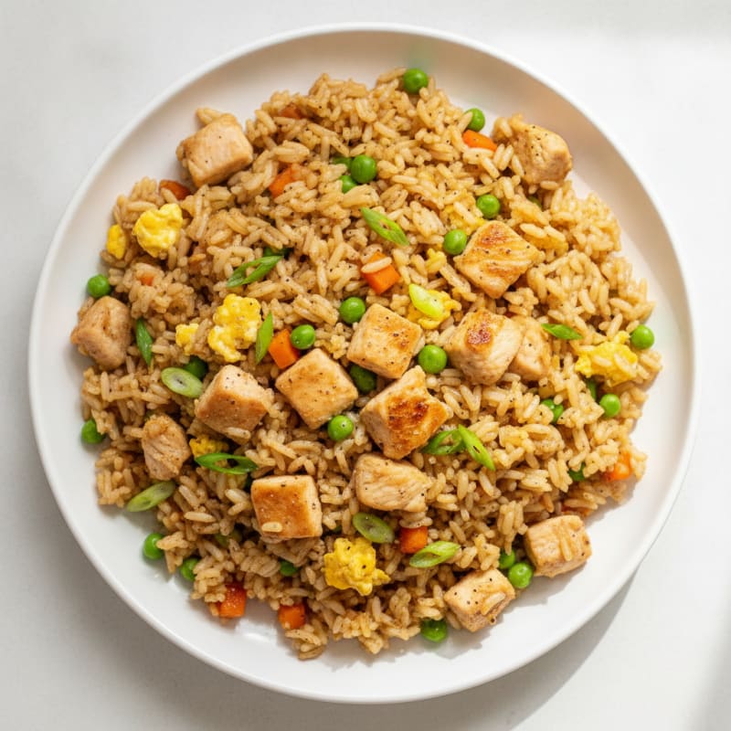 Chicken Fried Rice with Vegetables