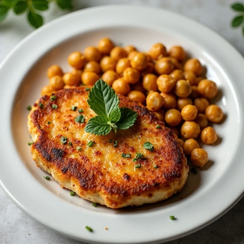 Crispy Herbed Tofu Steak