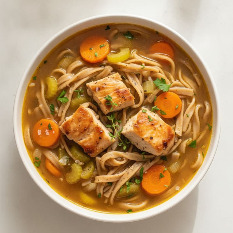 Hearty Chicken Noodle Soup