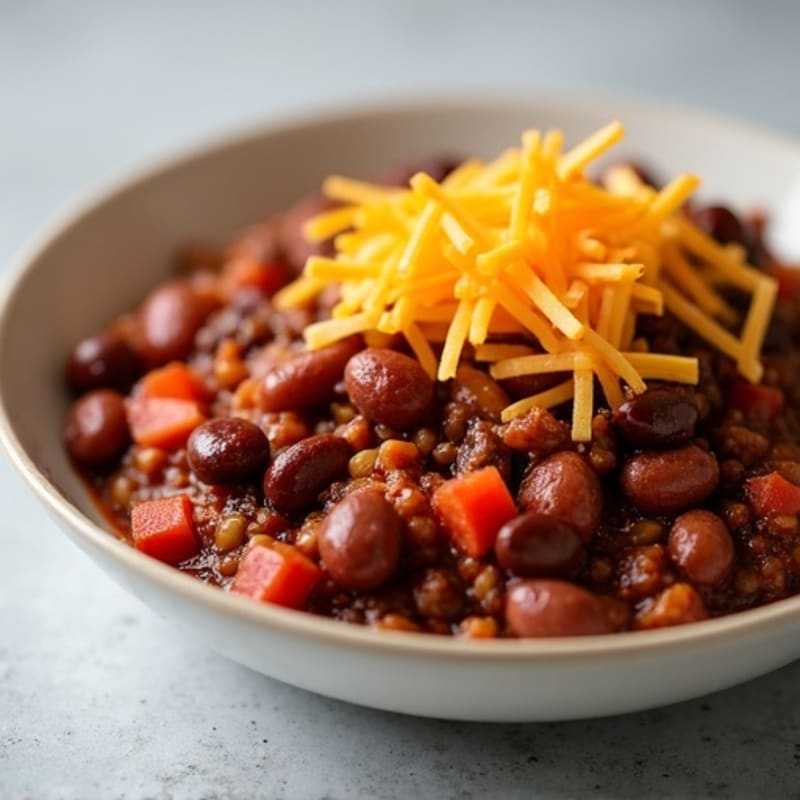 Hearty Slow Cooker Beef Chili
