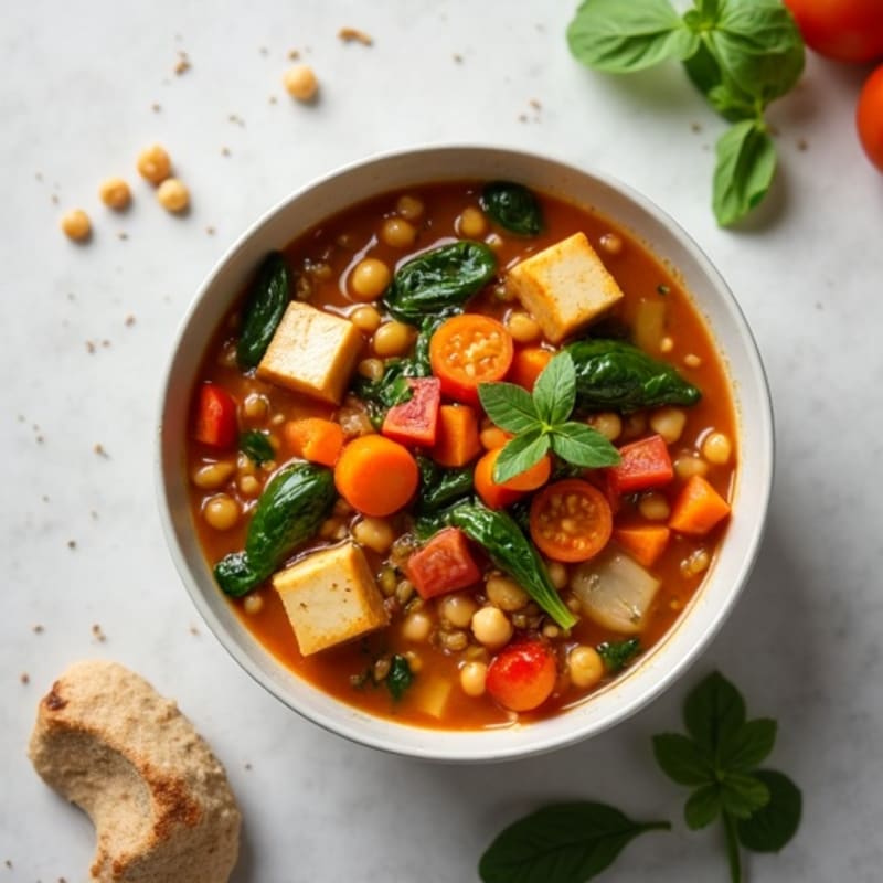 Hearty Lentil Vegetable Stew