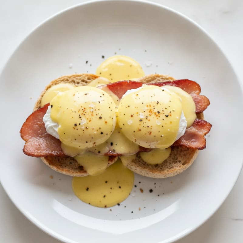 Classic Eggs Benedict with Hollandaise