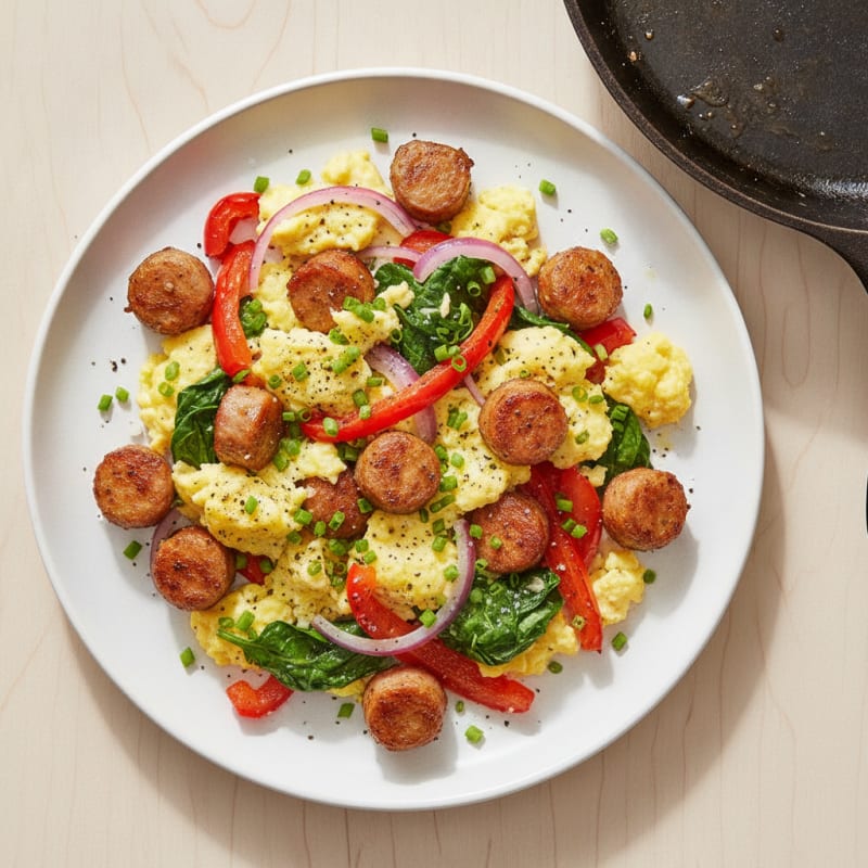 Loaded Breakfast Skillet with Eggs