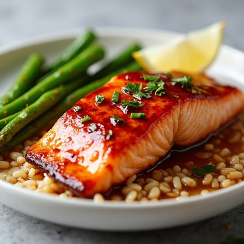 Teriyaki Glazed Salmon