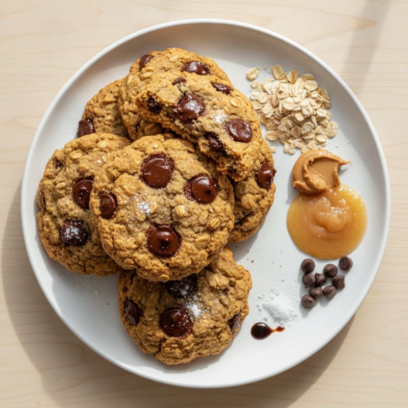 Protein-Packed Chocolate Chip Breakfast Cookies
