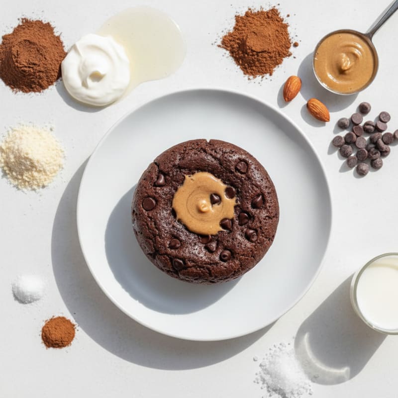 Decadent Chocolate Protein Mug Cake