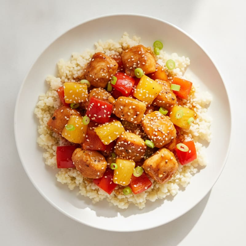 Sweet and Sour Chicken with Pineapple