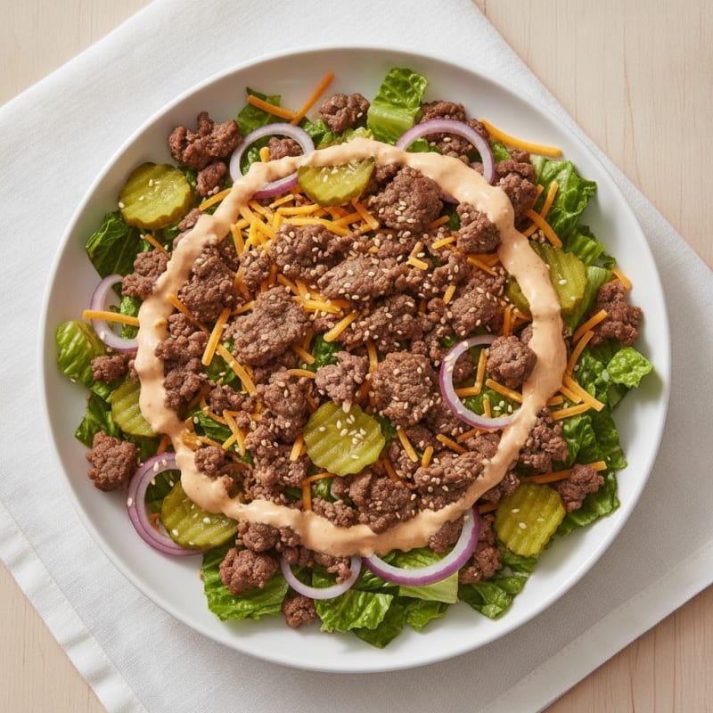 Big Mac Protein Bowl