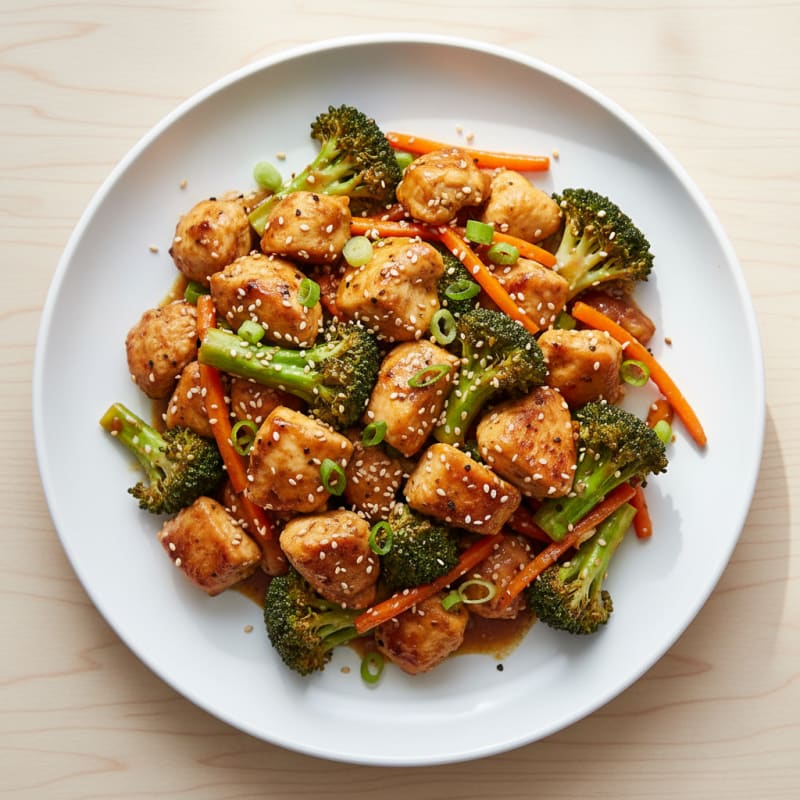 Teriyaki Chicken and Broccoli Stir-Fry