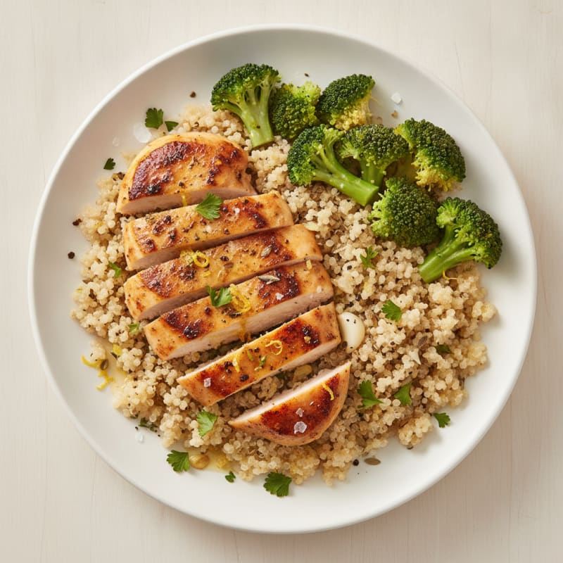 Lemon Herb Chicken and Quinoa
