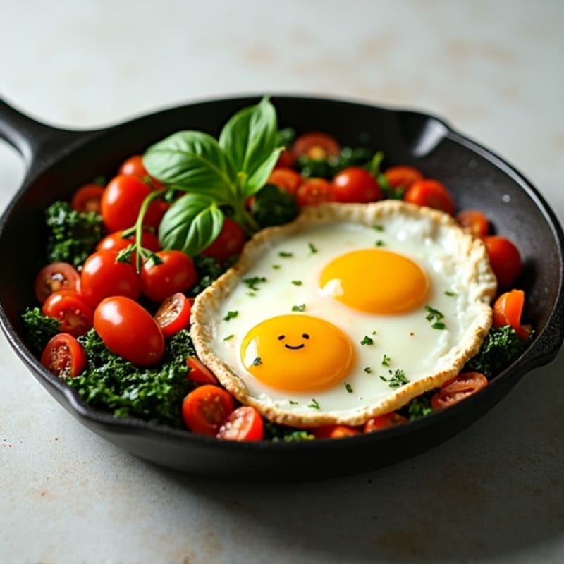 Protein-Packed Egg and Veggie Skillet