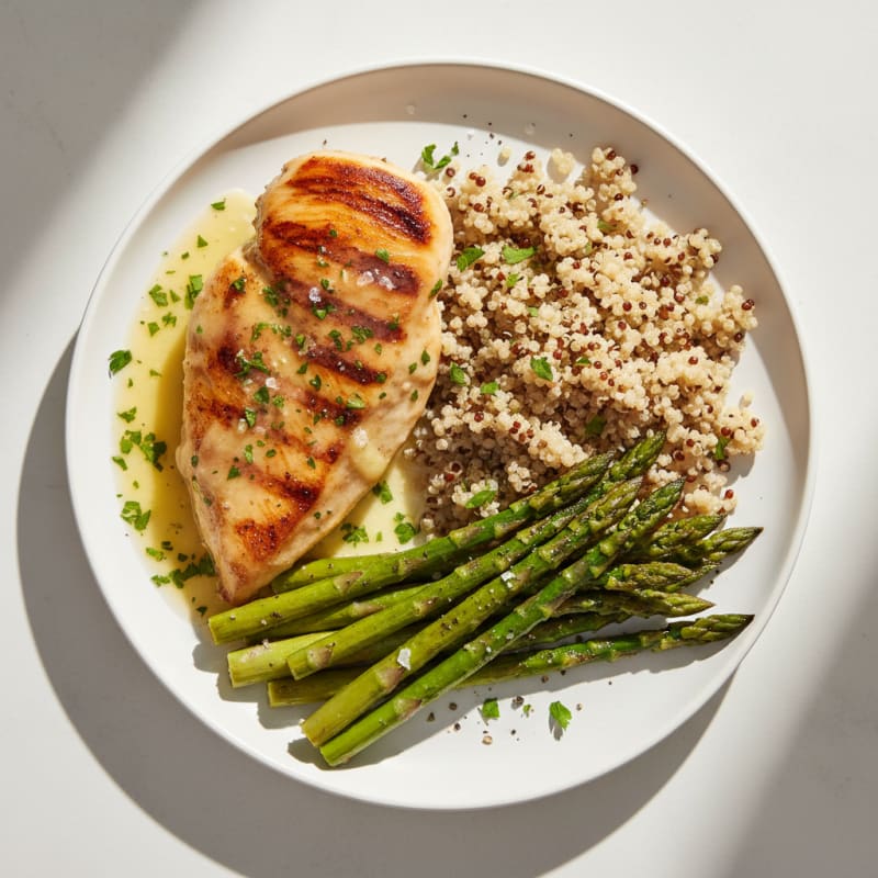Pan-Seared Chicken with Lemon-Herb Sauce