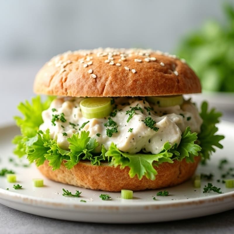 Fresh Herb Chicken Salad Sandwich