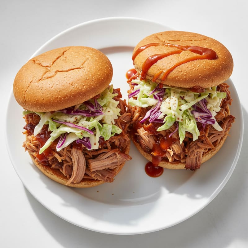 Smoky BBQ Pulled Pork Sandwiches