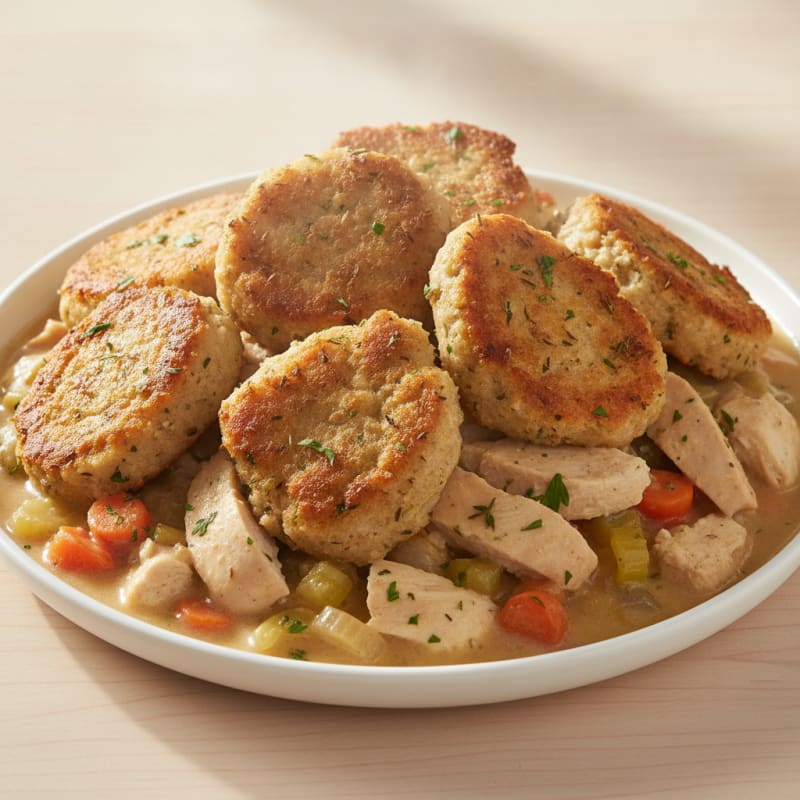 Homestyle Chicken and Herb Dumplings