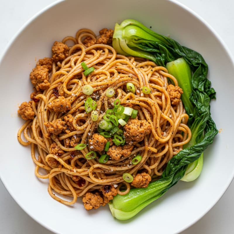 Sichuan Dan Dan Noodles with Chili Oil
