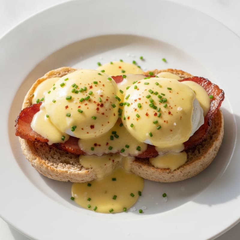 Classic Eggs Benedict with Hollandaise