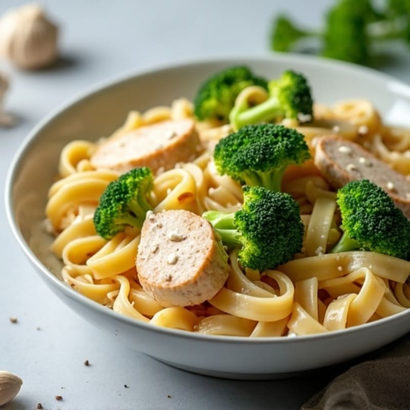 Creamy Chicken and Broccoli Pasta