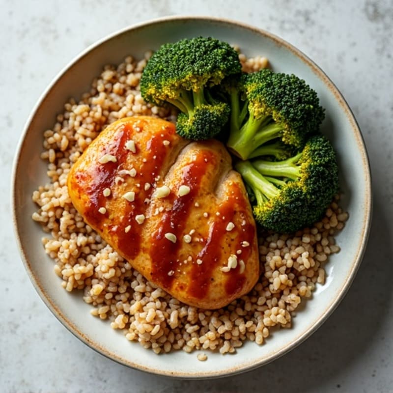 Sheet Pan Teriyaki Chicken and Crispy Broccoli