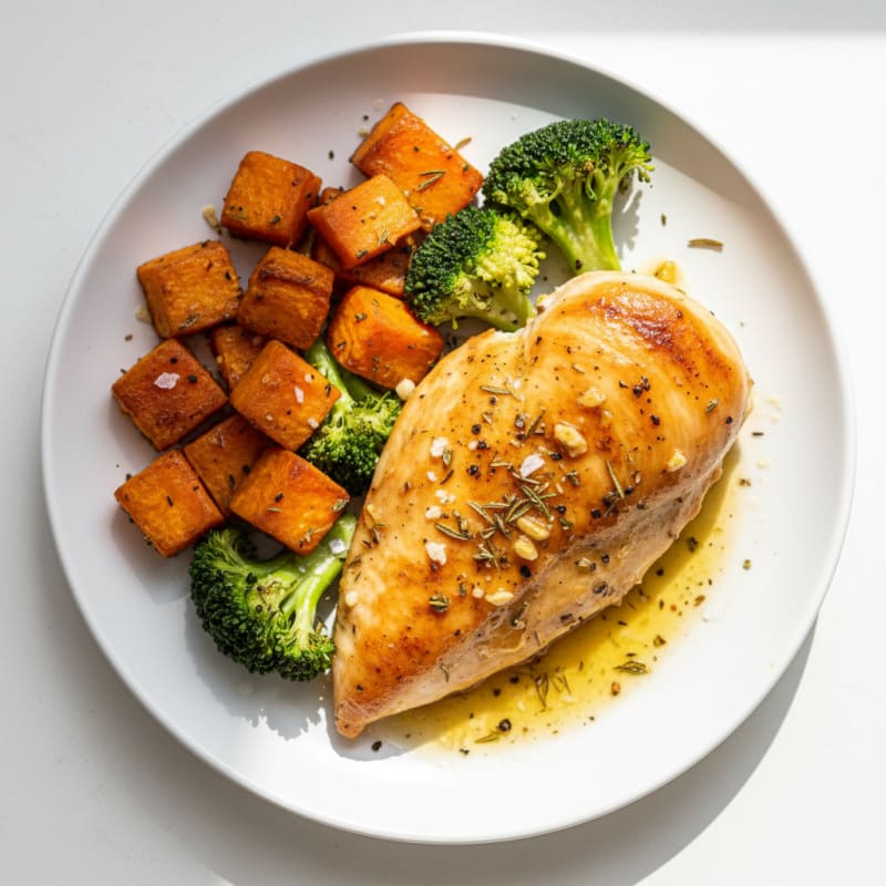 Lemon Herb Chicken with Roasted Vegetables