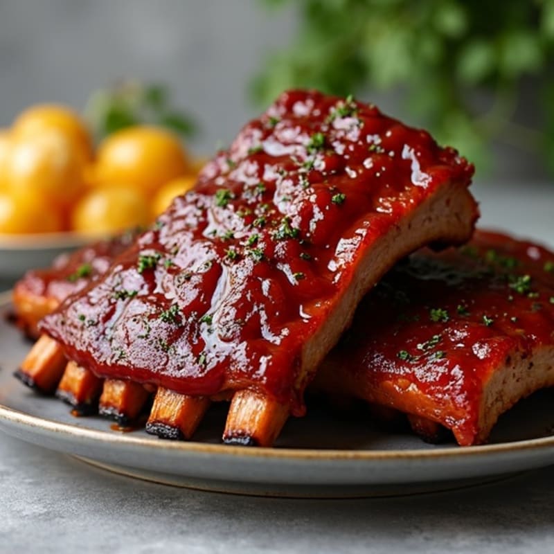 Tender Oven-Baked Baby Back Ribs with Sticky BBQ Glaze