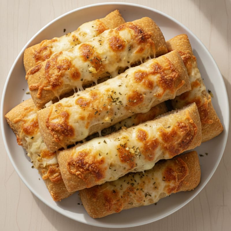 Cheesy Garlic Butter Breadsticks