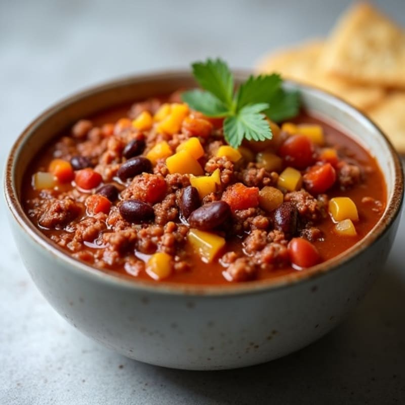 Hearty Slow Cooker Lean Beef Chili