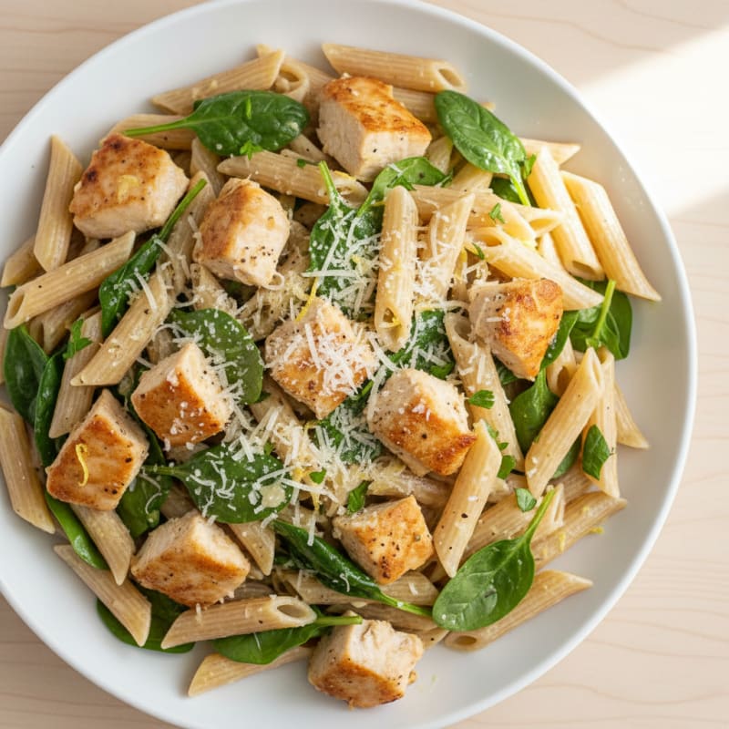 Instant Pot Lemon Herb Chicken Pasta