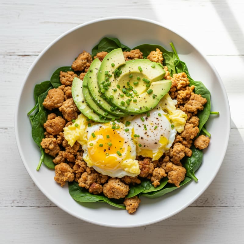 Avocado and Egg Protein Power Bowl